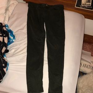 American eagle army green skinny jeans